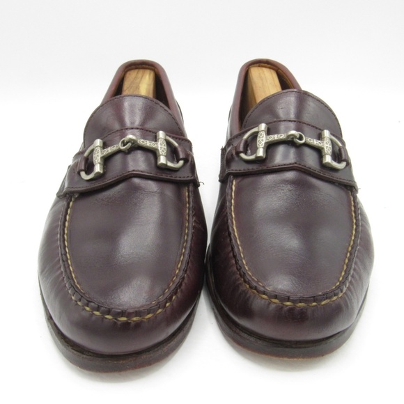 FootJoy Size 9 D Brown Horsebit Loafer Mens B6B23 main image 7